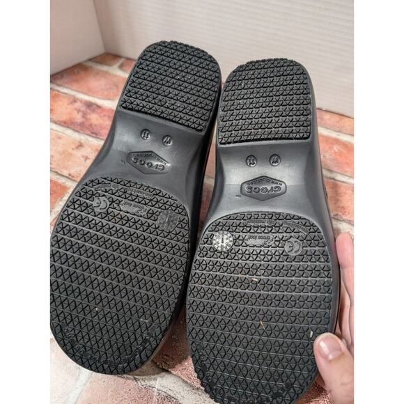 CROCS Neria Pro II Dual Comfort Slip On Nursing Clogs BLACK Women’s Size 11 - Picture 7 of 9